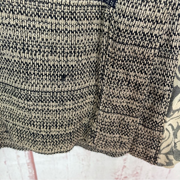 Vintage Saint Germain Woman 1X Button Shirt Mixed Media USA Unique Buttons Flaws - Picture 14 of 14